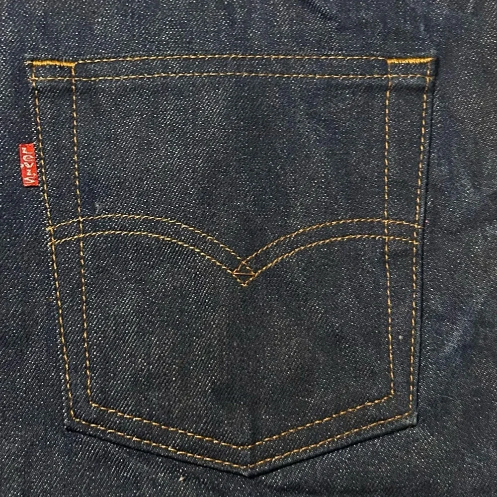 Vintage Levi's 501 Small E Blue Denim Document Holder Bag